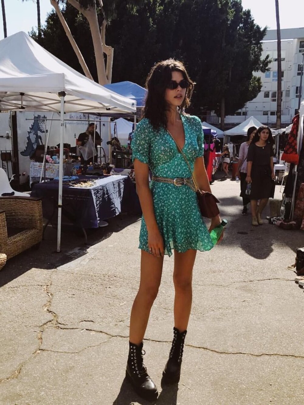 Realisation Par The Ozzie Poison Ivy Mini Dress